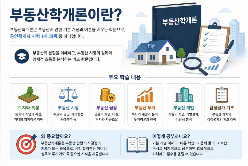 부동산학개론이란
